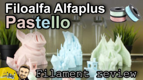 Filoalfa Alfaplus Pastello Alfabox · 3D Printer Filament Review